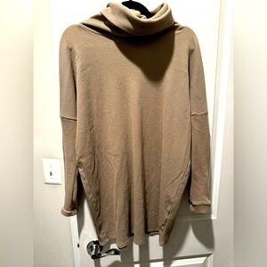 Lulus sweater dress in tan size small